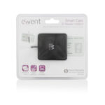 Leitor Cartão Cidadão Ewent EW1052 USB 2.0 Preto