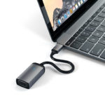 Adaptador Satechi USB-C para VGA Cinzento