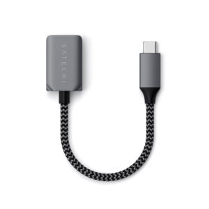 Cabo Adaptador USB-C para USB 3.0 Satechi Cinzento Sideral