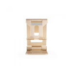 Suporte Mesa p Smartphone TooQ Ajustável Dourado_3