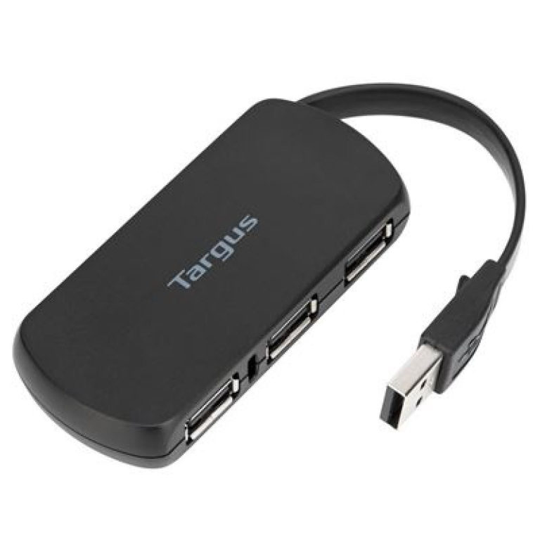 HUB Targus ACH114EU 4 Portas USB Preto