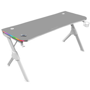Secretária Gaming Mars Gaming MGD140RGB Branca