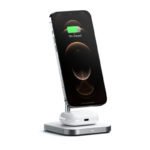 Base de Carregamento Satechi 2-in-1 Magnetic Wireless Charging