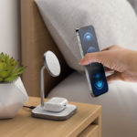 Base de Carregamento Satechi 2-in-1 Magnetic Wireless Charging
