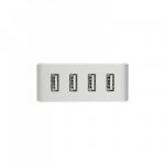 Carregador de parede USB ProGeo de 4 portas (35 W) Branco_2