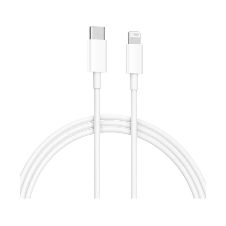 Cabo Xiaomi Mi USB Type-C para Lightning 1m Branco