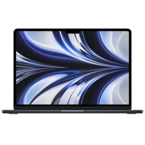 Apple MacBook Air 13.6 M2 CPU 8‑core, GPU 8‑core SSD 256GB 8GB RAM Meia-Noite + Adaptador USB-C 30W