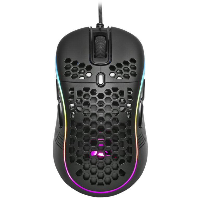 Rato Óptico Sharkoon Light² S 6200DPI RGB Preto
