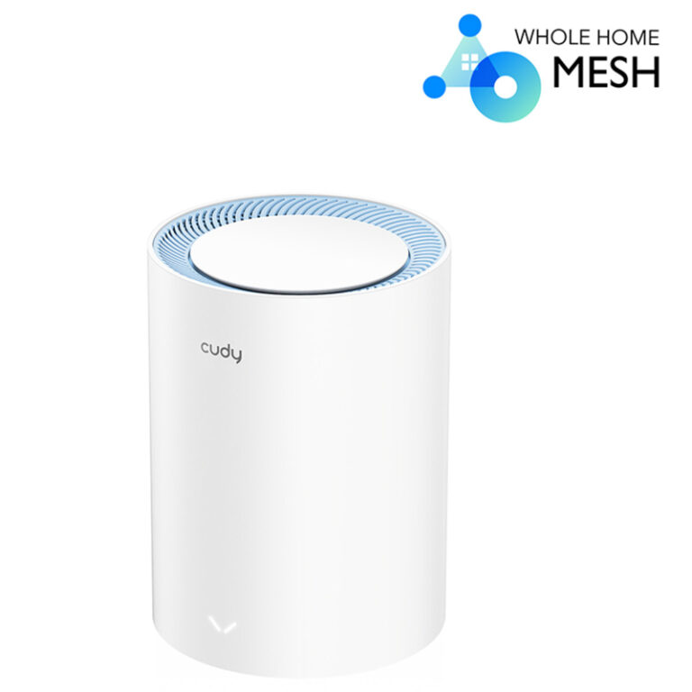Router Cudy M1200 AC1200 Dual-Band WiFi 5 Mesh 10100Mbps Pack-1
