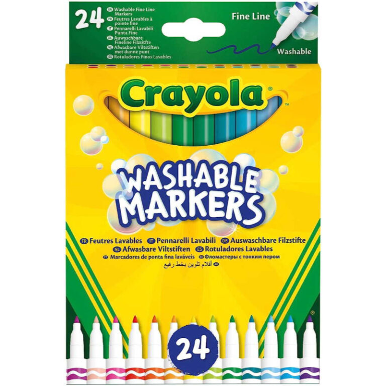 Crayola - Washable Markers Fine Line 24x