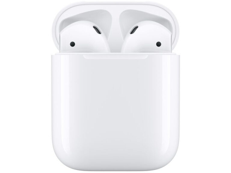 Apple AirPods (2ª Geração) Wireless Brancos com Caixa de Carregamento