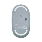 Rato Macally Recarregável Bluetooth | Azul