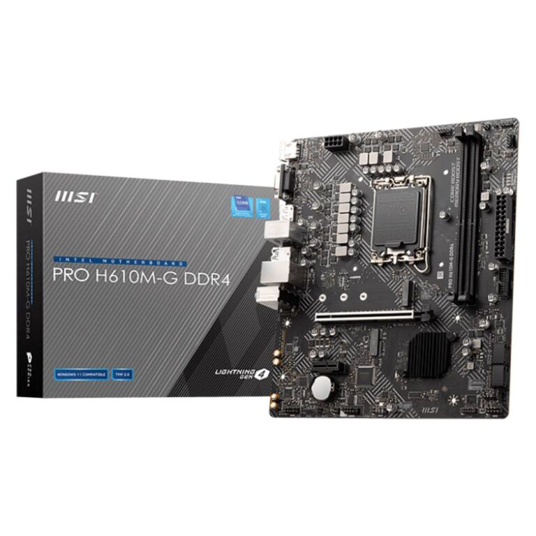 Motherboard Micro-ATX MSI Pro H610M-G