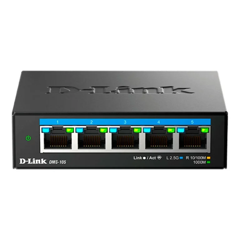Switch D-Link DMS-105 5 Portas Multi-Gigabit