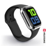 Bracelete de silicone para Apple Watch 38-41mm (preta)