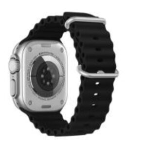 Bracelete Swissten Wave para Apple Watch 42-49mm (Preto)