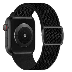 Bracelete de Nylon Swissten para Apple Watch 42-49mm (Preto)