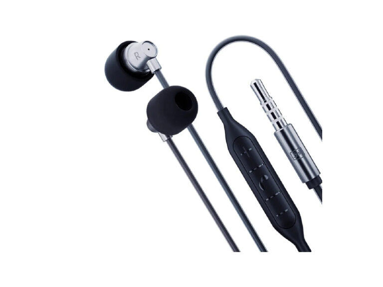Auriculares com Fio 3MK Jack 3.5mm Preto