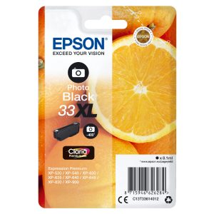 Tinteiro EPSON Serie 33XL Preto