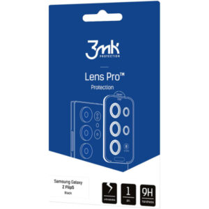 Película de vidro protetor 3MK Proteção de lente Pro para câmera Samsung Galaxy Z Flip 5