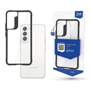 Capa Satin Armor 3MK Samsung Galaxy S23 5G Transparente/Preto