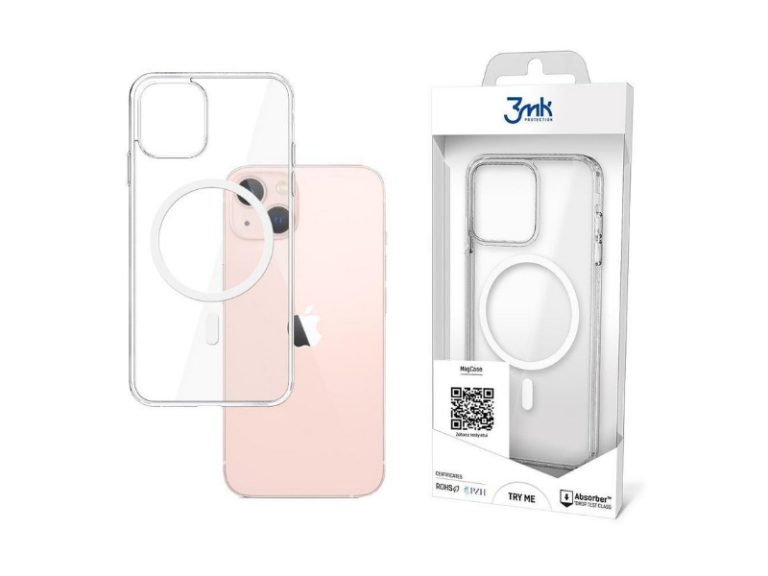 Capa Magcase 3MK iPhone 13 Transparente