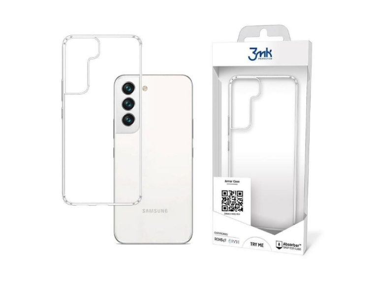 Capa 3MK Samsung Galaxy S22 Armor Case Transparente