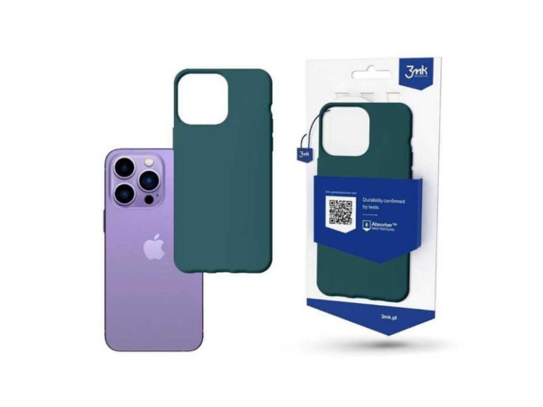 Capa MattCase 3MK iPhone 14 Pro Verde