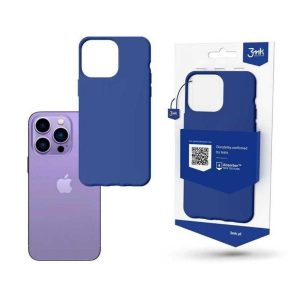 Capa MattCase 3MK iPhone 14 Pro Azul