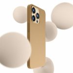 Capa 3mk iPhone 14 Pro Max Hardy Case Dourado