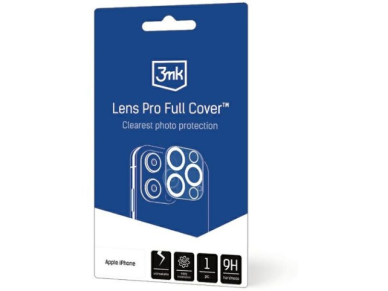 Película 3MK Lens Protection iPhone 15/15 Plus Preto