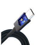 Cabo Thunderbolt 3MK HyperCable 240w Preto