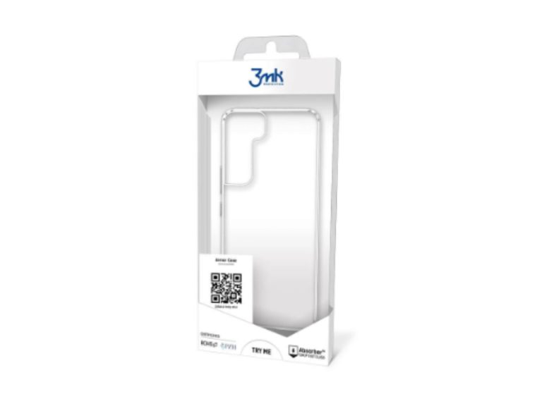 Capa para Samsung Galaxy S22+ (S22 Plus) 3mk Rígida Transparente