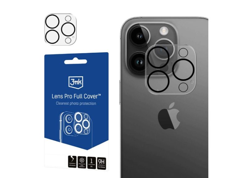 Protetor de câmara 3mk para Apple iPhone 12 Pro Max Full Cover