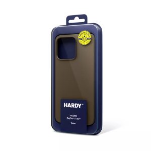 Capa 3mk para Apple iPhone 15 Pro - HARDY MagFabric Case Taupe