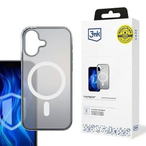 Capa 3MK FROSTY MAGCASE IPHONE 16 Branco
