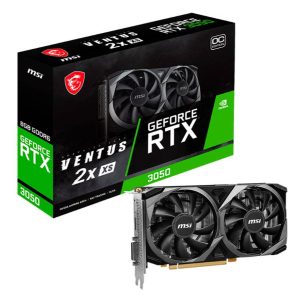 Placa Gráfica MSI GeForce RTX 3050 Ventus 2X XS 8G OC