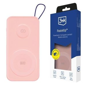 PowerBank 3MK PastelUp 10000mAh 22.5W Rosa