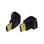 Adaptador LogiLink HDMI M-H ângulo 90°