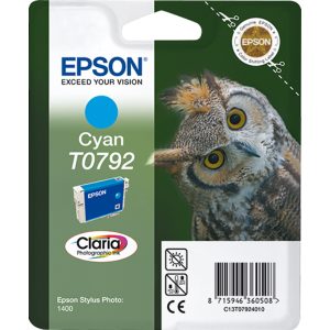 Tinteiro EPSON T0791 11.1ml Cyano