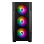 Caixa Micro-ATX MSI MAG Forge M100A RGB Preta