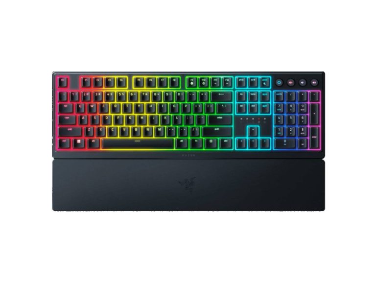 Teclado Mecânico Híbrido Razer Ornata V3 RGB PT Preto