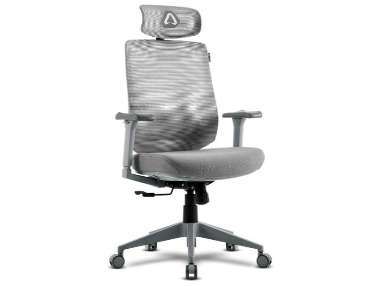 Cadeira de Escritório Ergonómica Alpha Gamer Stella Cinza