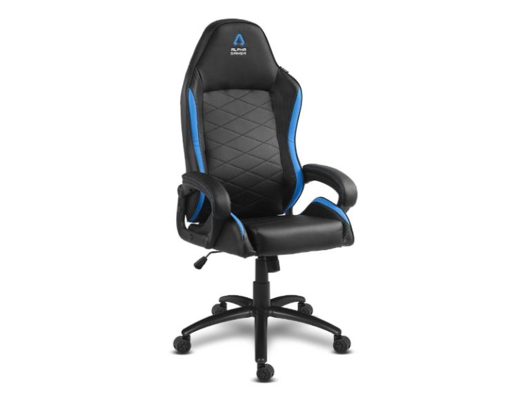 Cadeira Gaming Alpha Gamer Maya Preta/Azul