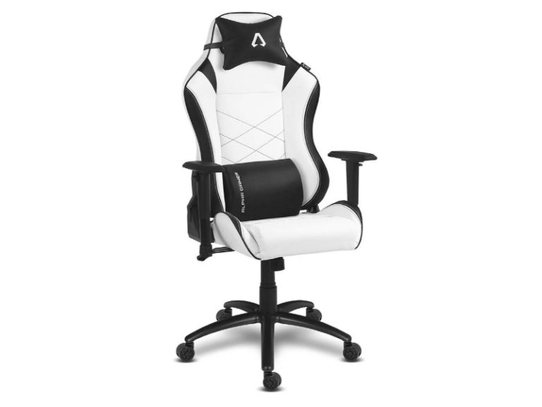 Cadeira Gaming Alpha Gamer Atena Branca/Preta