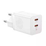 Carregador Baseus GaN5 Pro Fast Charger Dual USB-C 40W Branco