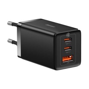 Carregador Baseus Gan5 Pro Fast Charger 2C+U 65W EU