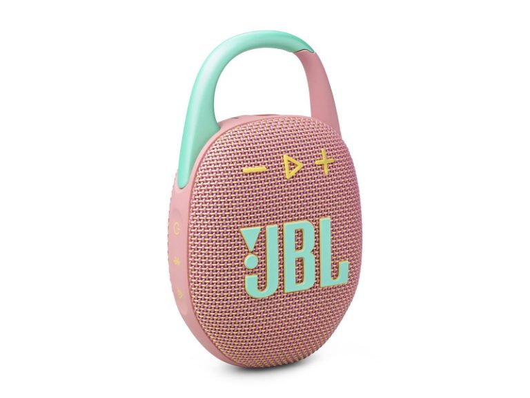 Coluna Portátil JBL Clip5 Bluetooth Rosa