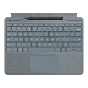Capa Teclado Microsoft Surface Pro (8/9/10/11) Cinza + Slim Pen 2 Preto