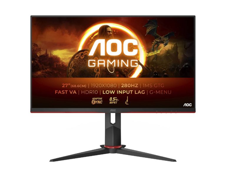 Monitor AOC Gaming 27G2ZN3BK VA 27 FHD 169 280Hz FreeSync (Adaptive Sync)